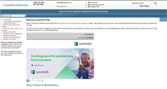 Desktop Screenshot of lexmark-printer.net